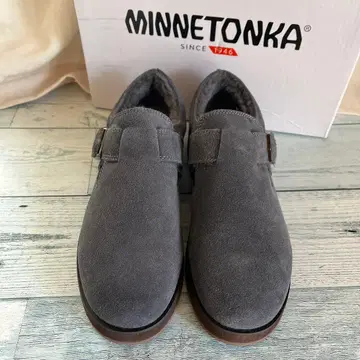 MINNETONKA 미네통카 그레이 모카신 사이즈 8