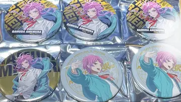 히프노시스 마이크 아메무라 람다 캔 배지 팬미 히프무비