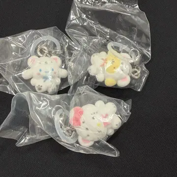 산리오 메지루시 액세서리 포근포근 스노우 3개 세트