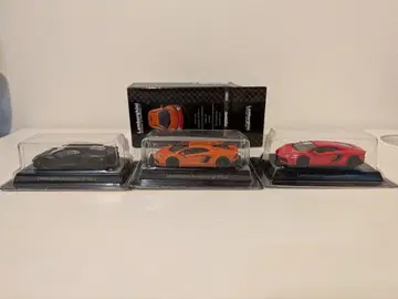 교쇼 1/64 람보르기니 아벤타도르 LP700-4 3대 세트