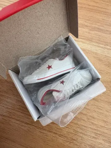 ALL STAR 스니커즈 화이트/레드