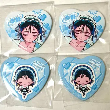 에이리언 스테이지 애니메이트 카페 animate cafe 캔뱃지 스아