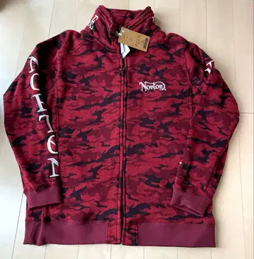 택 포함 새상품! Norton 맨투맨 자켓 발수 가공 볼륨넥