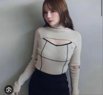 andmary 안드마리 키티 니트탑