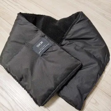 TAION x UNITED ARROWS 블랙 머플러