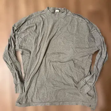 Oproject 올리브 그린 긴팔 티셔츠