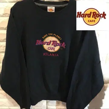 Hard Rock Cafe 블랙 맨투맨