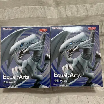 KONAMI Equal=Arts 푸른 눈의 백룡 2체 세트