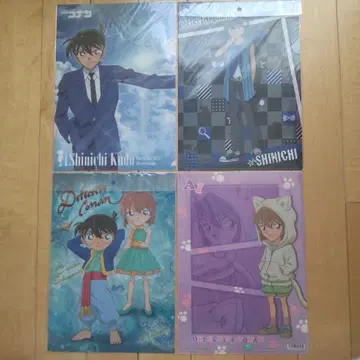 명탐정 코난 클리어 파일 4장 세트