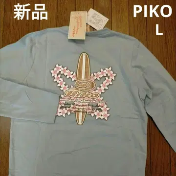 택 포함 새상품 PIKO 피코 긴팔T셔츠 롱티 백프린트