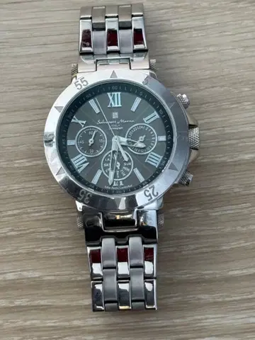 [ 새상품급 ] Salvatove Marra 크로노그래프 손목시계