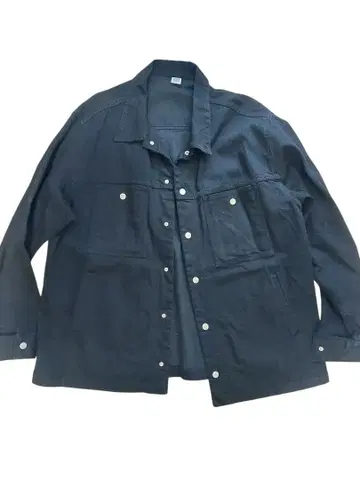 comfortable reason 블랙 데님 재킷