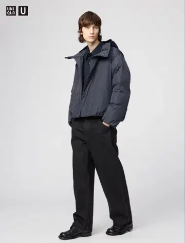 기완품 UNIQLO U 와이드 핏 컬러 진 31