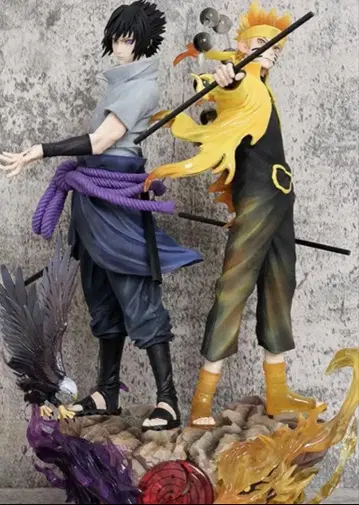 나루토 사스케 피규어 세트 약 37cm