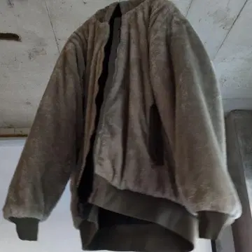 리버서블 플리스 자켓 그레이