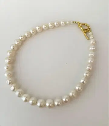 [ gren by M ] 매력적인 담수 펄 목걸이 38cm