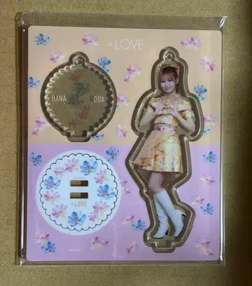 = LOVE 이코러브 오바 하나 아크릴 스탠드 6주년 멘카라