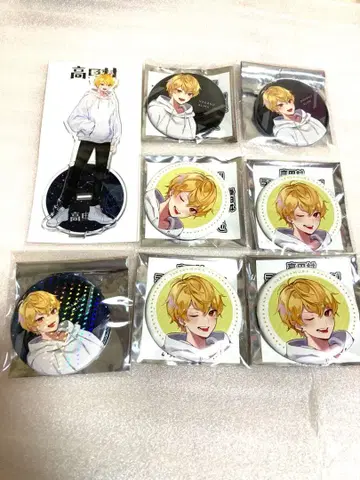 타카다무라 PUS 팝업 스토어 캔뱃지 레어 홀로 나카노 아루마