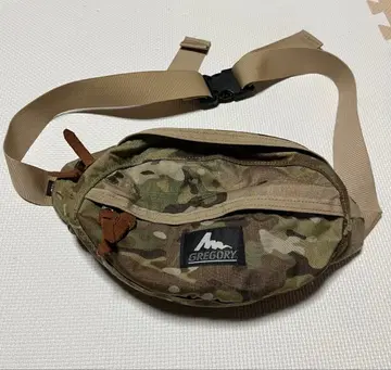 GREGORY 바디백 카모플라쥬