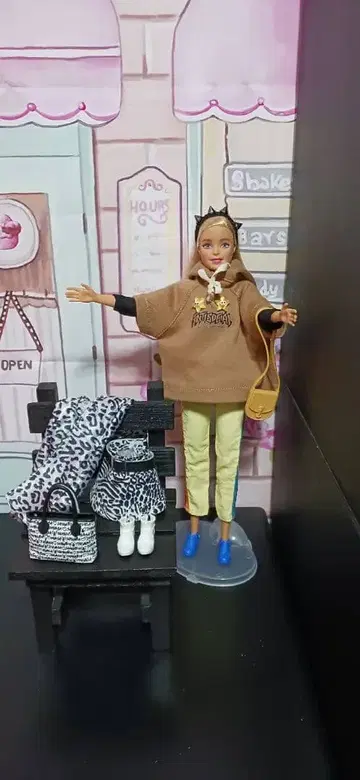 바비와 의류 세트