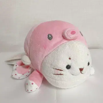 시로탄 문어 씨로 변신 시로탄 봉제 인형 핑크 인형옷