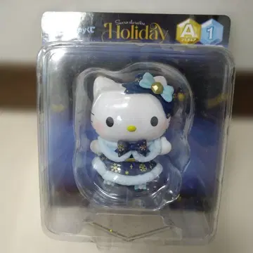 산리오 해피 복권 홀리데이 컬렉션 키티 피규어 A상