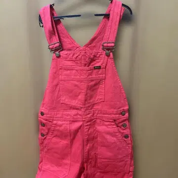 wrangler 빨간색 오버롤 여성용