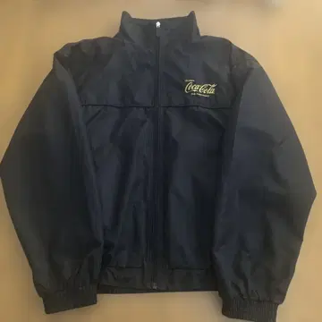 코카콜라 점퍼 블루종 바스락 바람막이 후드티 자켓