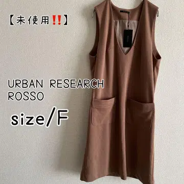 [ 미사용 ] URBAN RESEARCH ROSSO 원피스 브라운 F