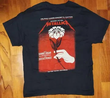 메탈리카 24년 12월 헬핑핸즈@LA youtube 극장 티셔츠