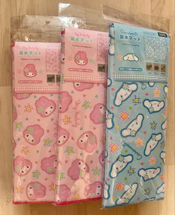 키티 쿠로미 마이멜로디 흡수 매트 카오하나