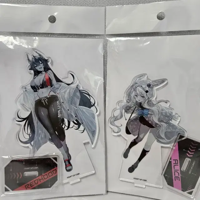 승리의 여신 니케 GiGO 한정판 굿즈 레드후드,앨리스 빅 아크릴 스탠드