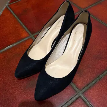 블랙 하이힐 38 사이즈 일본제