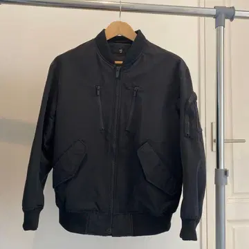 S 사이즈 유니클로 플러스j 오버 사이즈 블루종 ma1