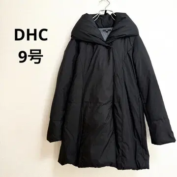 DHC 다운 코트 9호 M 블랙 검정 미 실루엣 경량 방한