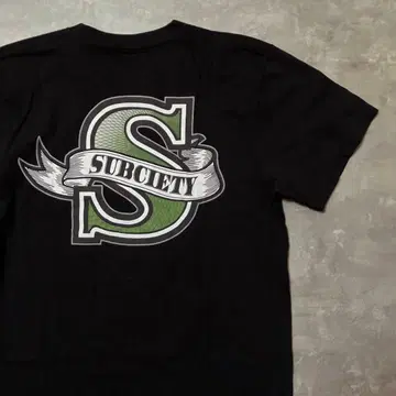 정가: 6,600엔 Subciety 로고 프린트 T셔츠