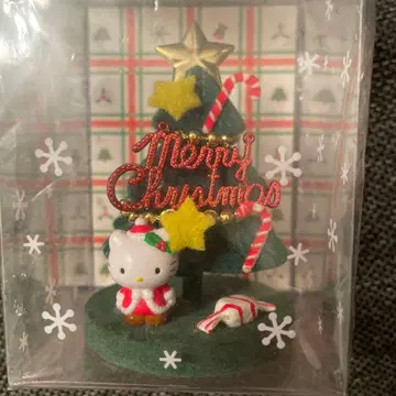 산리오 헬로키티 미니 크리스마스 트리 미니 트리 키티 레트로