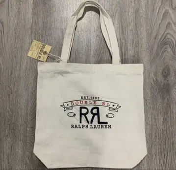 미사용 새상품 DOUBLE RL 토트백 아이보리