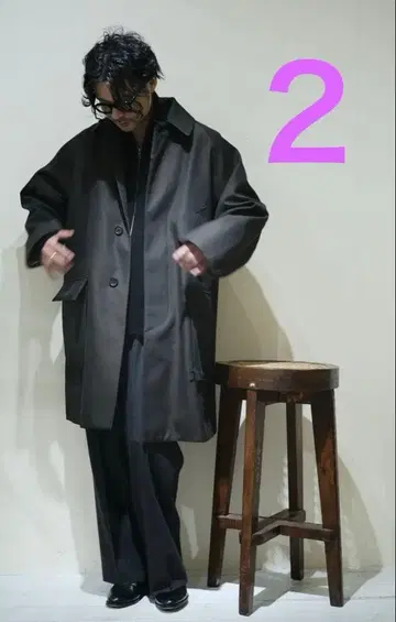 MAATEE&SONS 24AW 트래블 코트 새상품 size2