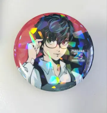 페르소나 5 주인공 아마미야 렌 25주년 홀로그램 캔뱃지