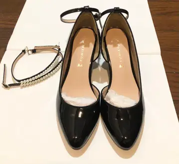 KUMIKYOKU 블랙 하이힐 펌프스