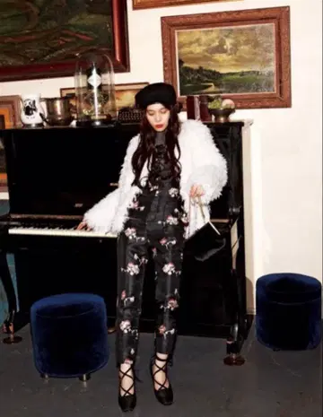 SLY 뷔스티에 팬츠 셋업 꽃무늬