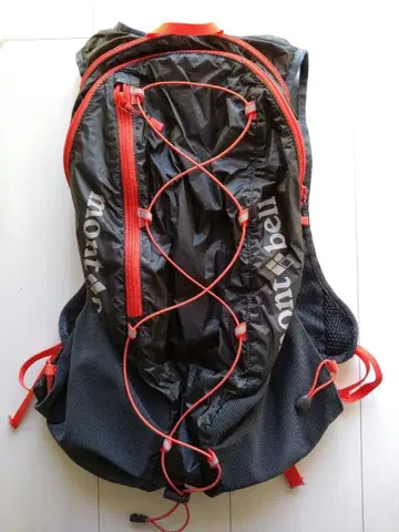 mont-bell 크로스 러너 팩 15 블랙/빨간색