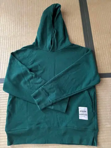 시라이 유스케 MIDORI 후드 부착 후드티 다크 그린