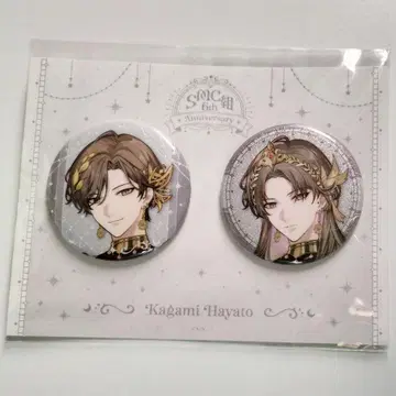 카가미 하야토 캔뱃지 세트