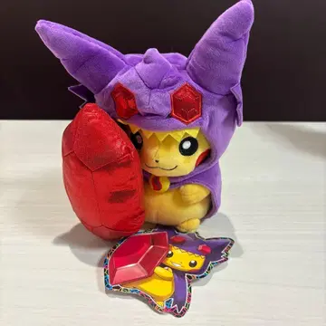 포켓몬 센터 봉제 인형 메가야미라미 판초를 입은 피카츄