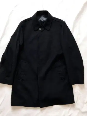 [ 새상품급 ] 캐시미어 100% 스텐카라 코트 블랙 테이진 남성용 샵
