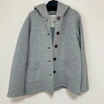 그레이 퀼팅 자켓 M 사이즈