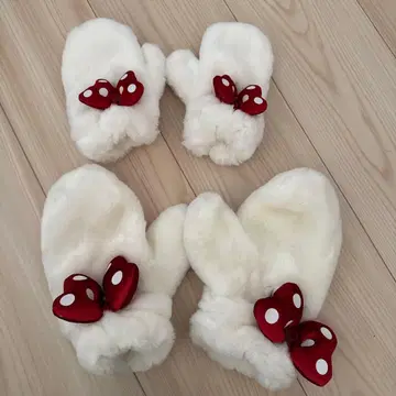 디즈니랜드 미니 미튼 장갑