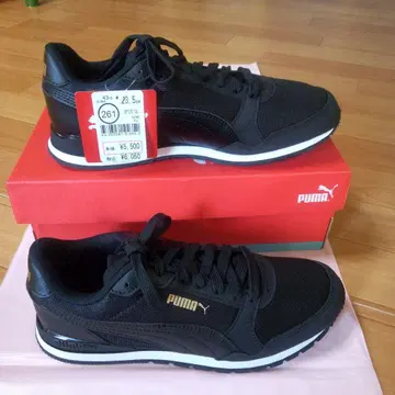 PUMA ST RUNNER V3 블랙 4.5 덤 포함